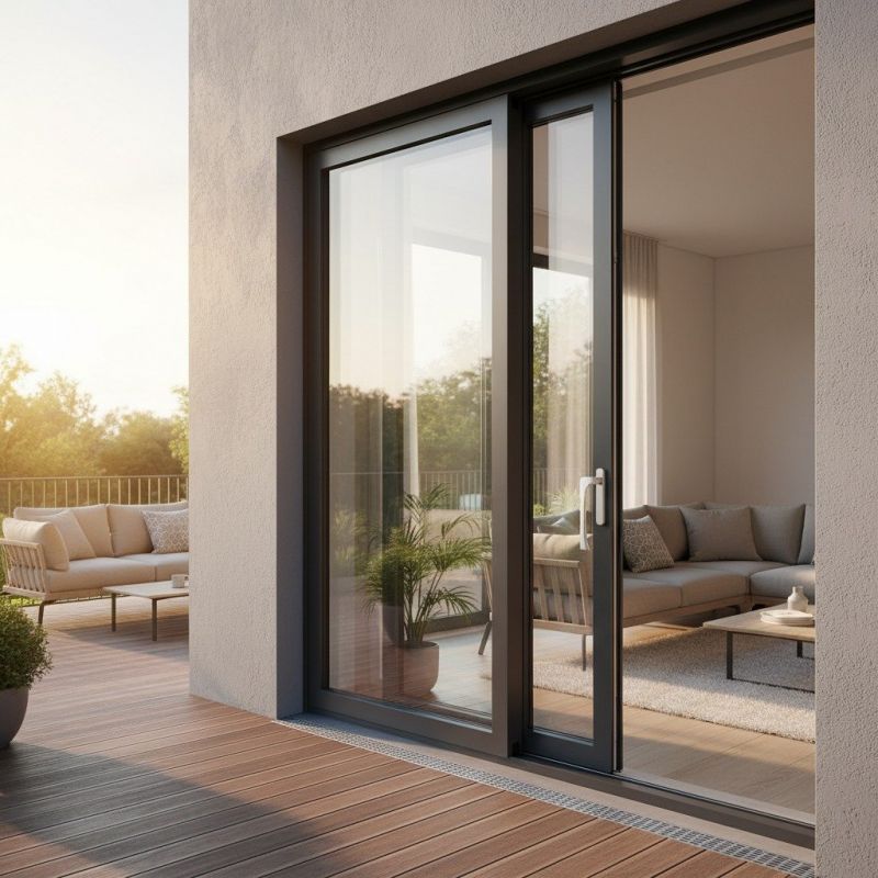 Wood Sliding Door Installation in Wilmington, NC